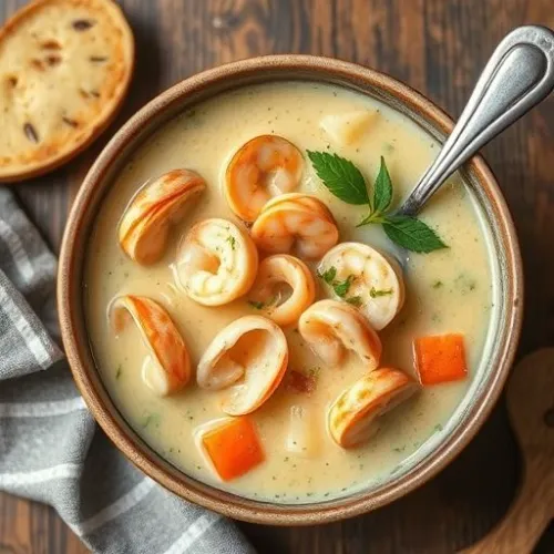 Seafood chowder